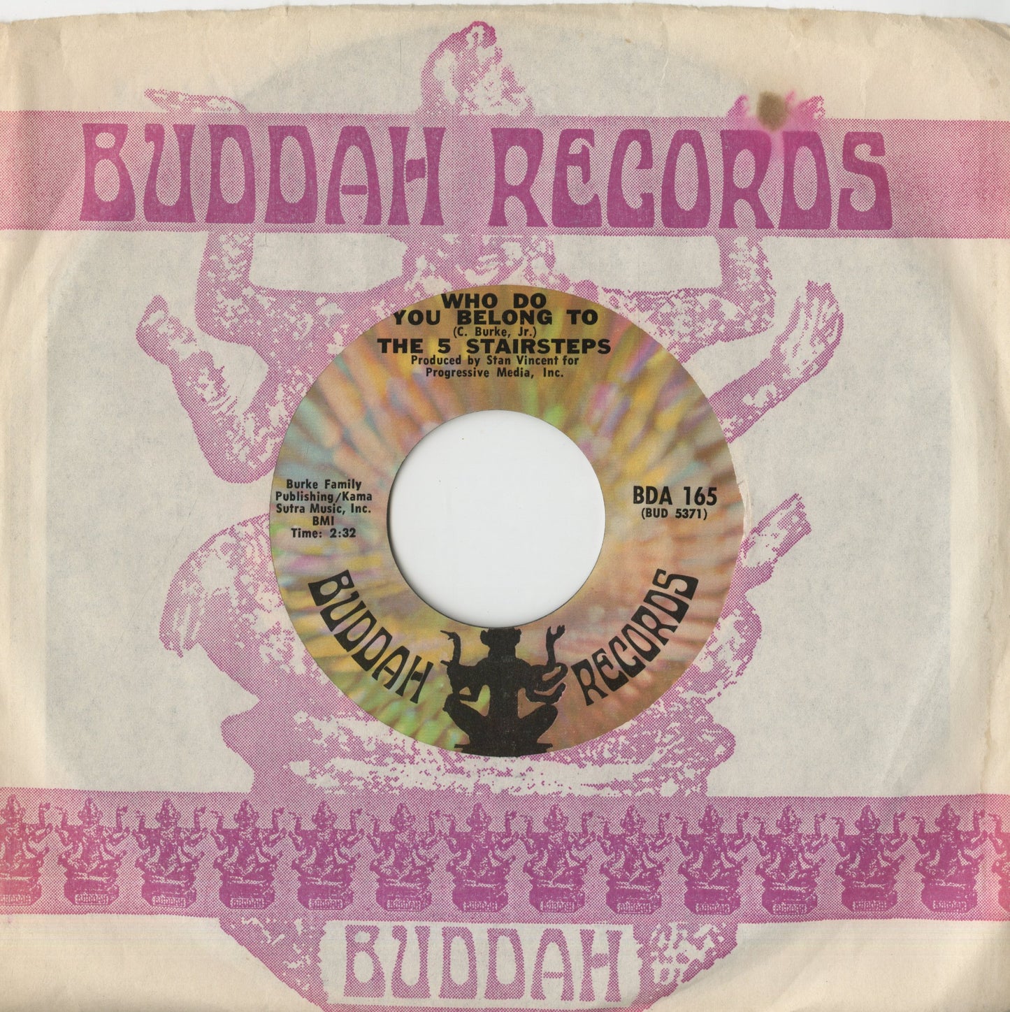 The 5 Stairsteps / ファイヴ・ステアステップス / O-O-H Child / Who Do You Belong To -7 (BDA 165)