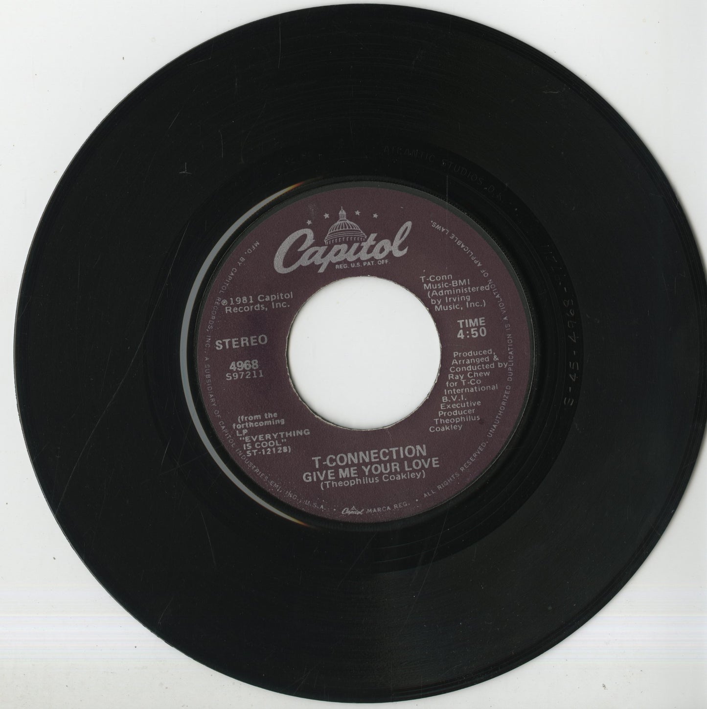 T-Connection / / Everything Is Cool / Give Me Your Love -7 (4968)