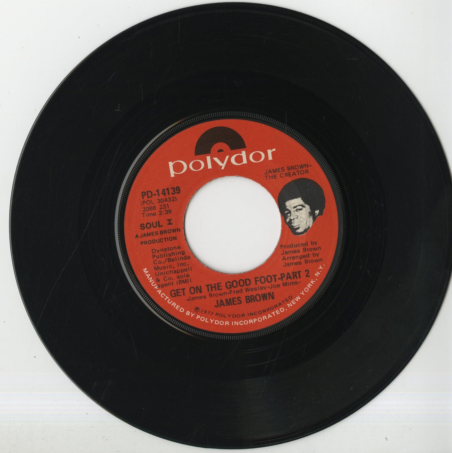 James Brown / ジェイムス・ブラウン / Get On The Good Foot (part1&2) -7 (PD 14139)