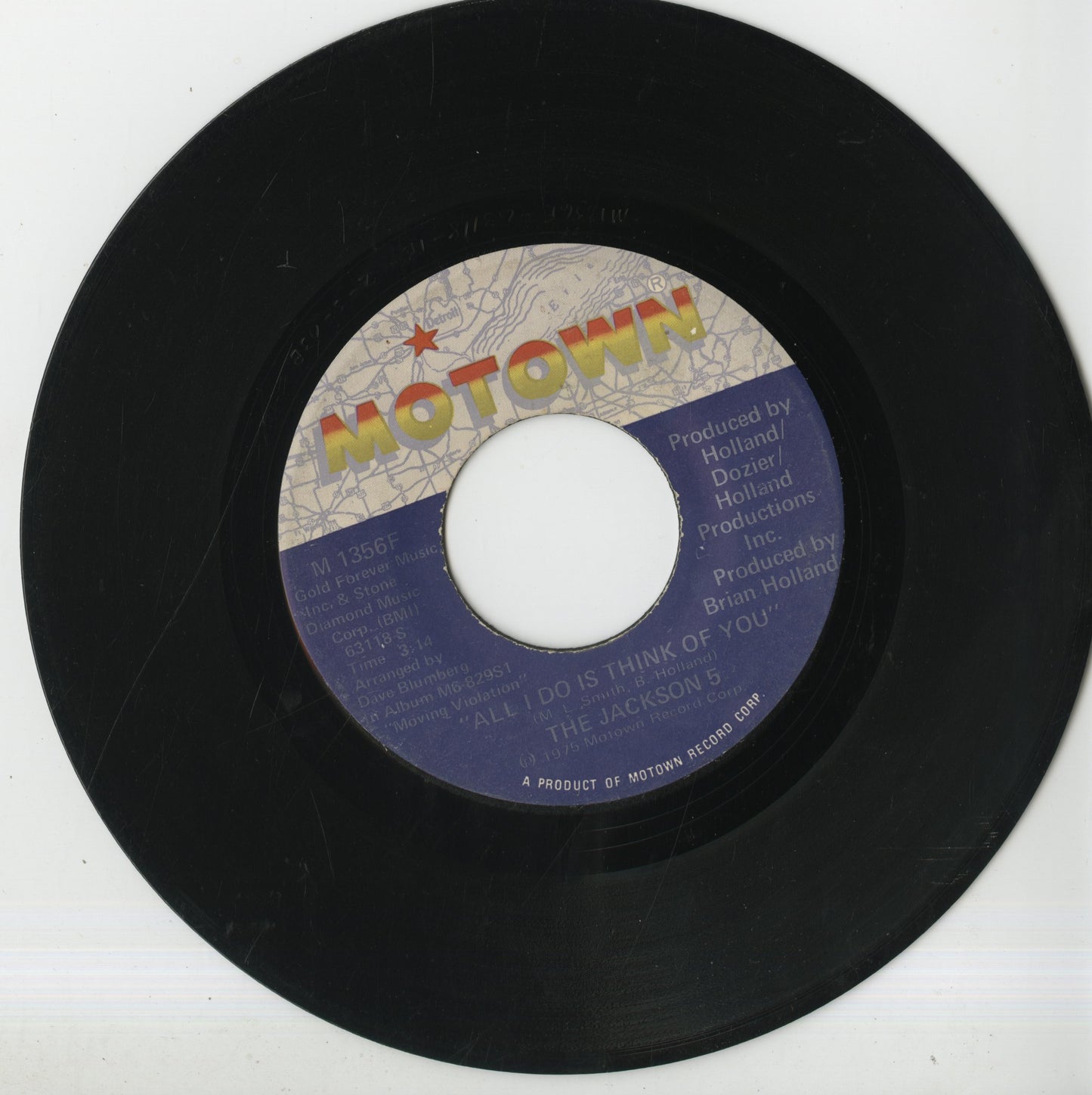 Jackson 5 / ジャクソン5 / All I Do Is Think Of You / Forever Came Today -7 (M 1356 F)