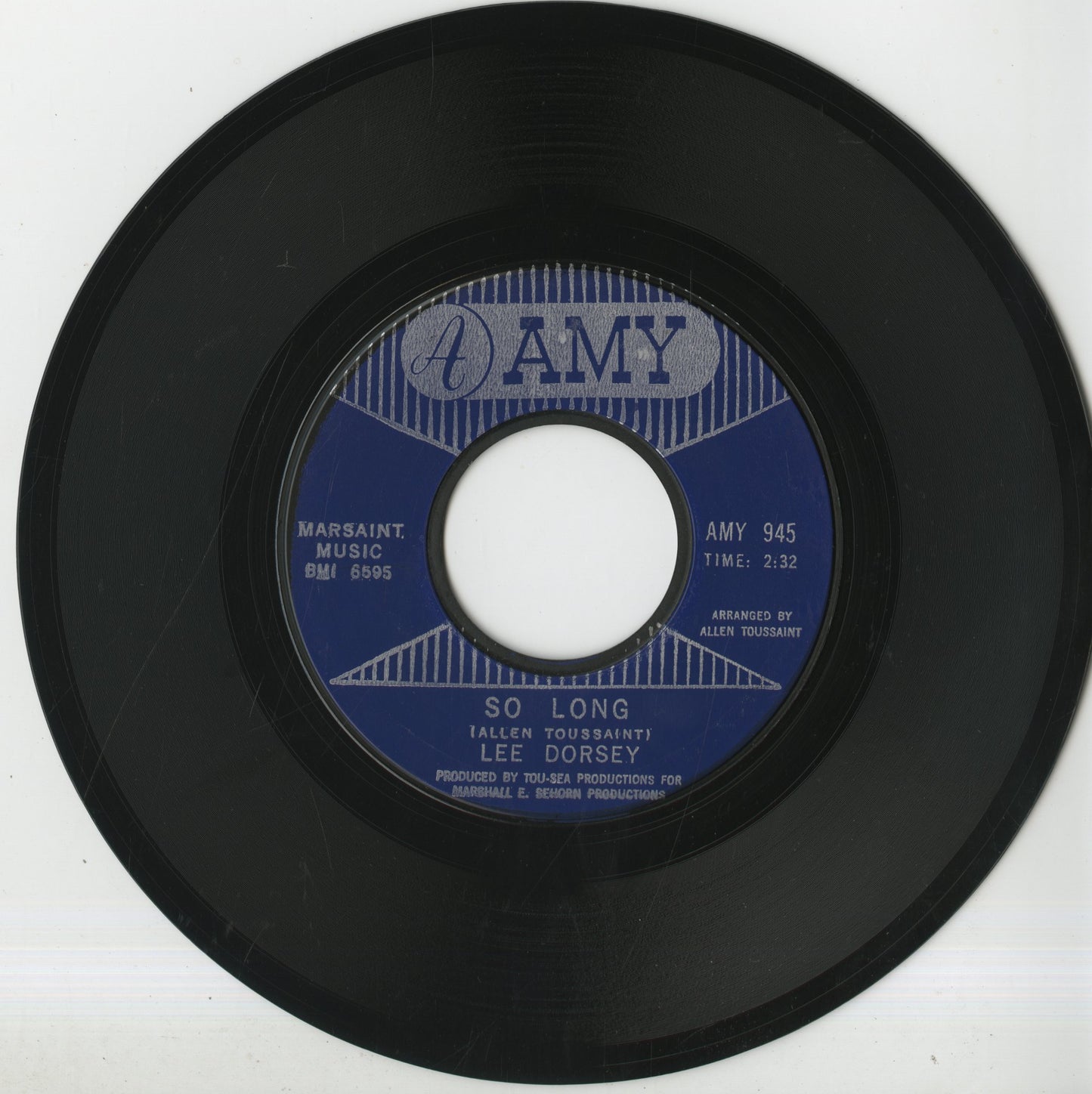 Lee Dorsey / リー・ドーシー / Get Out Of My Life Woman / So Long -7 (AMY 945)