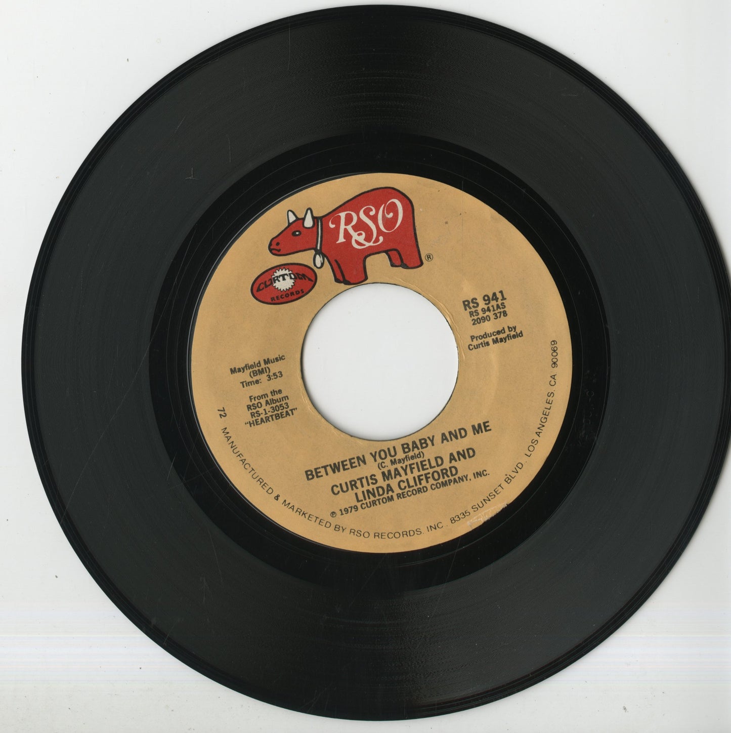 Curtis Mayfield / カーティス・メイフィールド / You're So Good To Me -7 (RS 941)