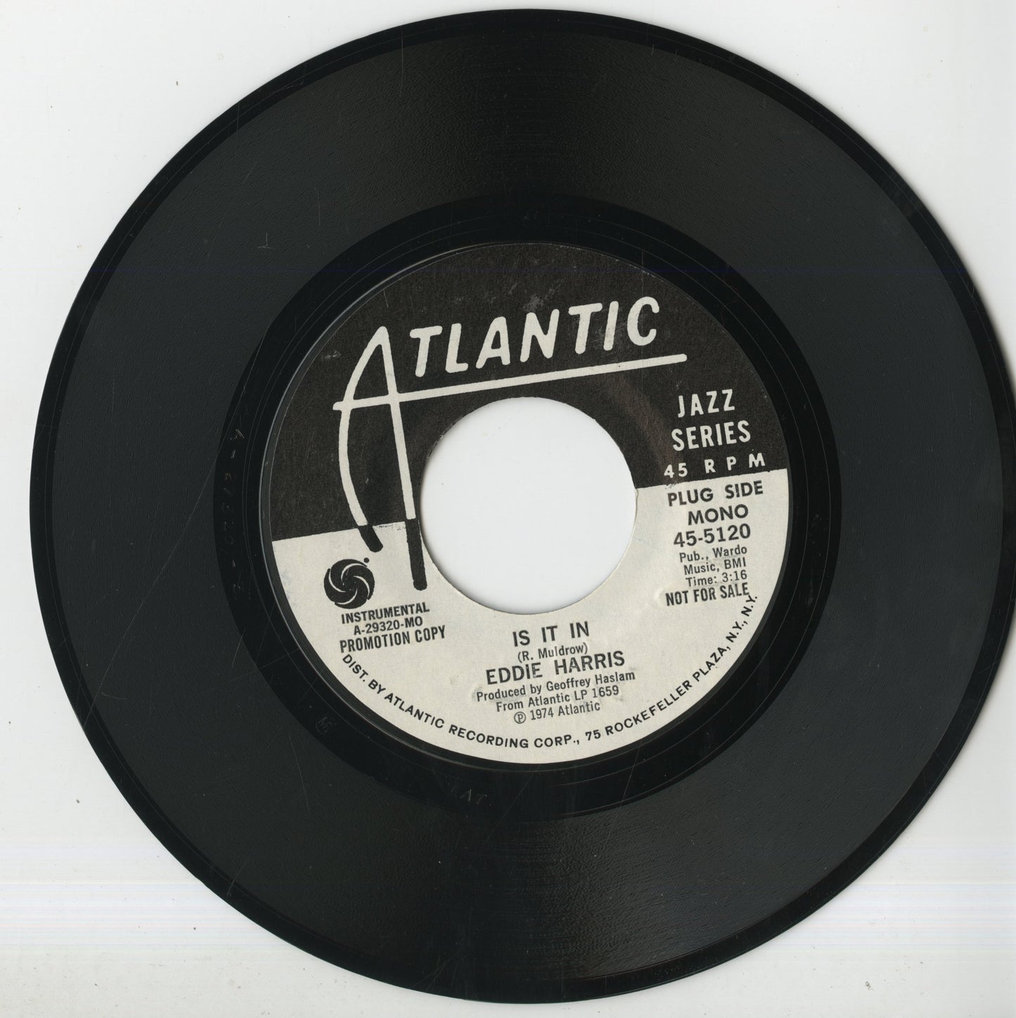 Eddie Harris / エディ・ハリス / Is It In -7 (45-5120)