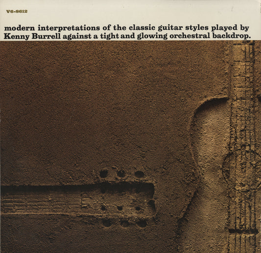 Kenny Burrell - Guitar Forms (V6-8612) 1965 US Verve / MGM Records|中古LP back