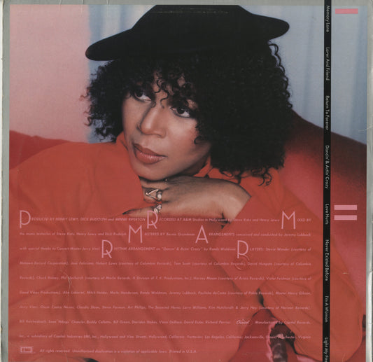 Minnie Riperton – Minnie (SO-11936) LP 1979 US Capitol|中古LP