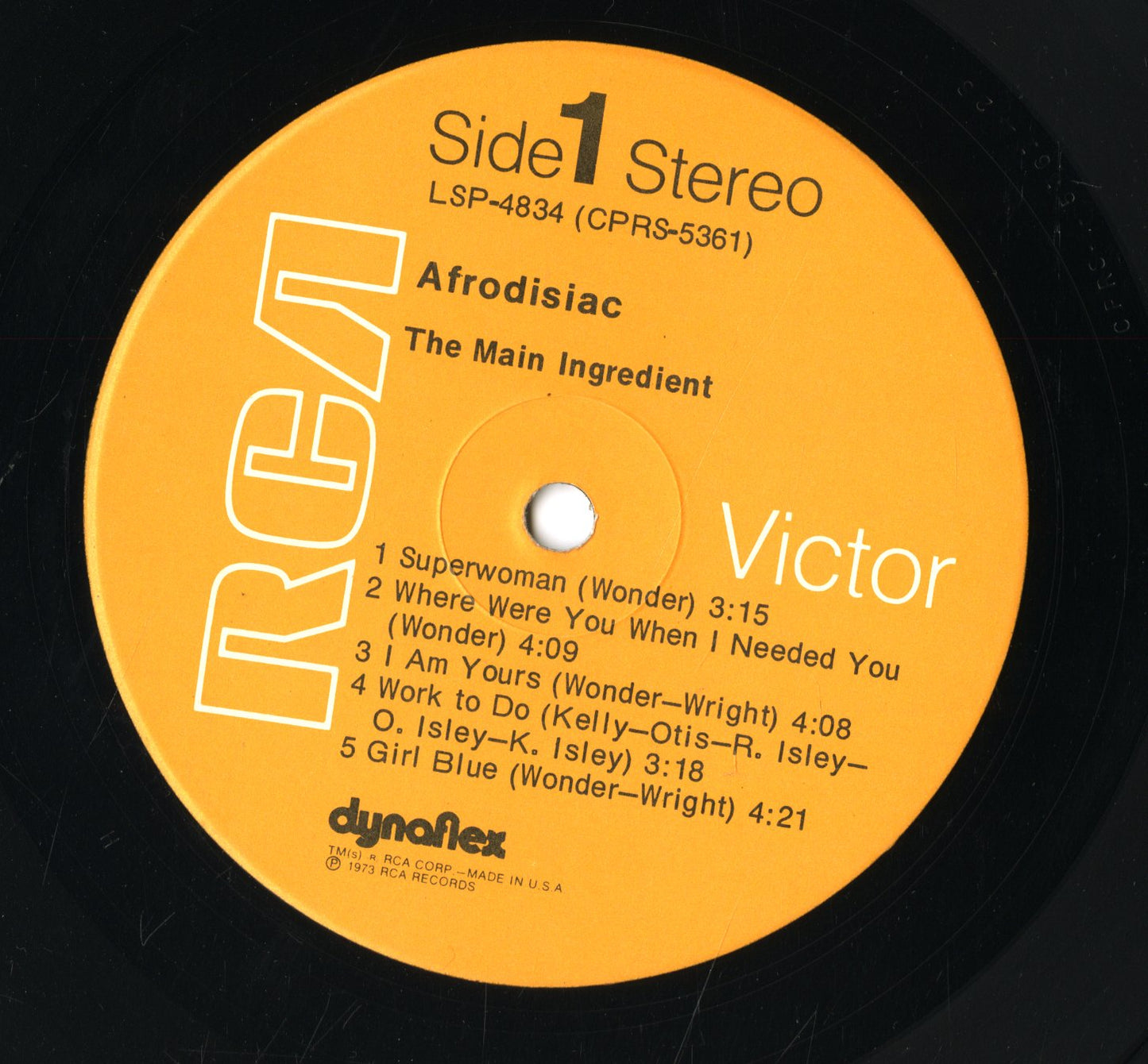 The Main Ingredient / メイン・イングリディエント / Afrodisiac (LPS-4834)