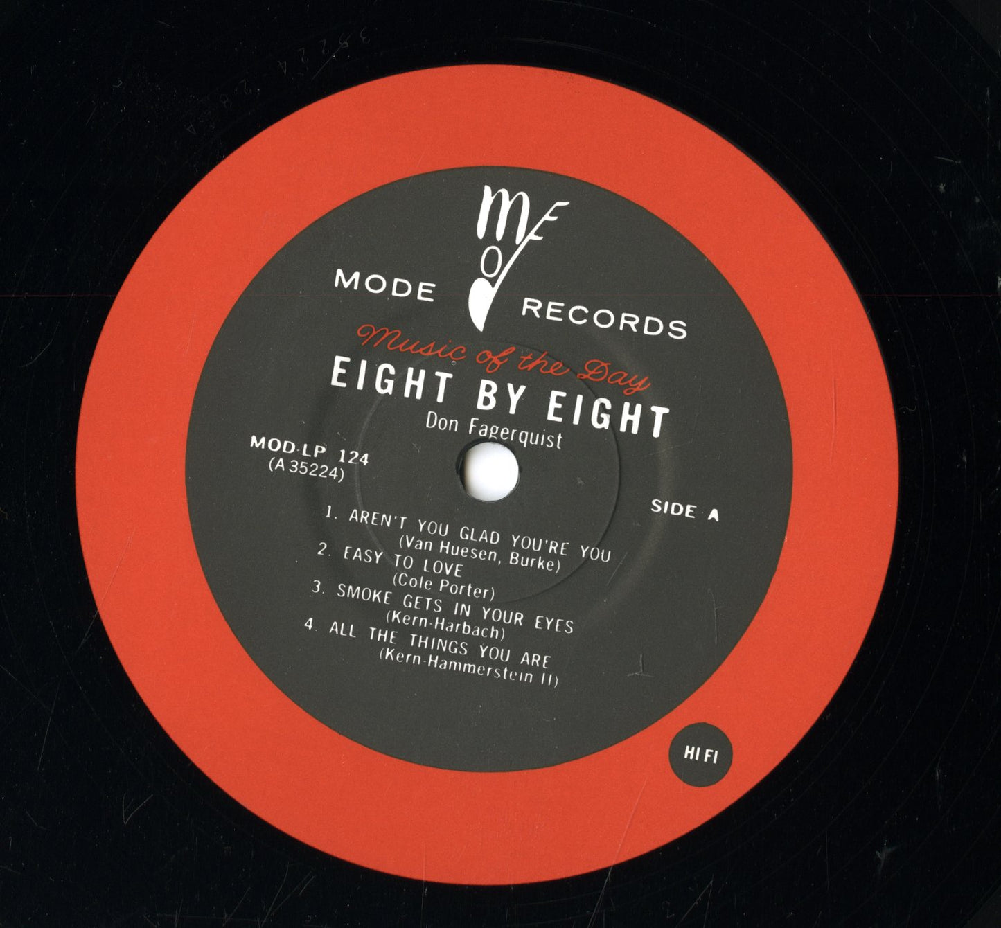 Don Fagerquist Octet / ドン・ファガーキスト・オクテット / Music To Fill A Void - Eight By Eight(MOD-LP 124)