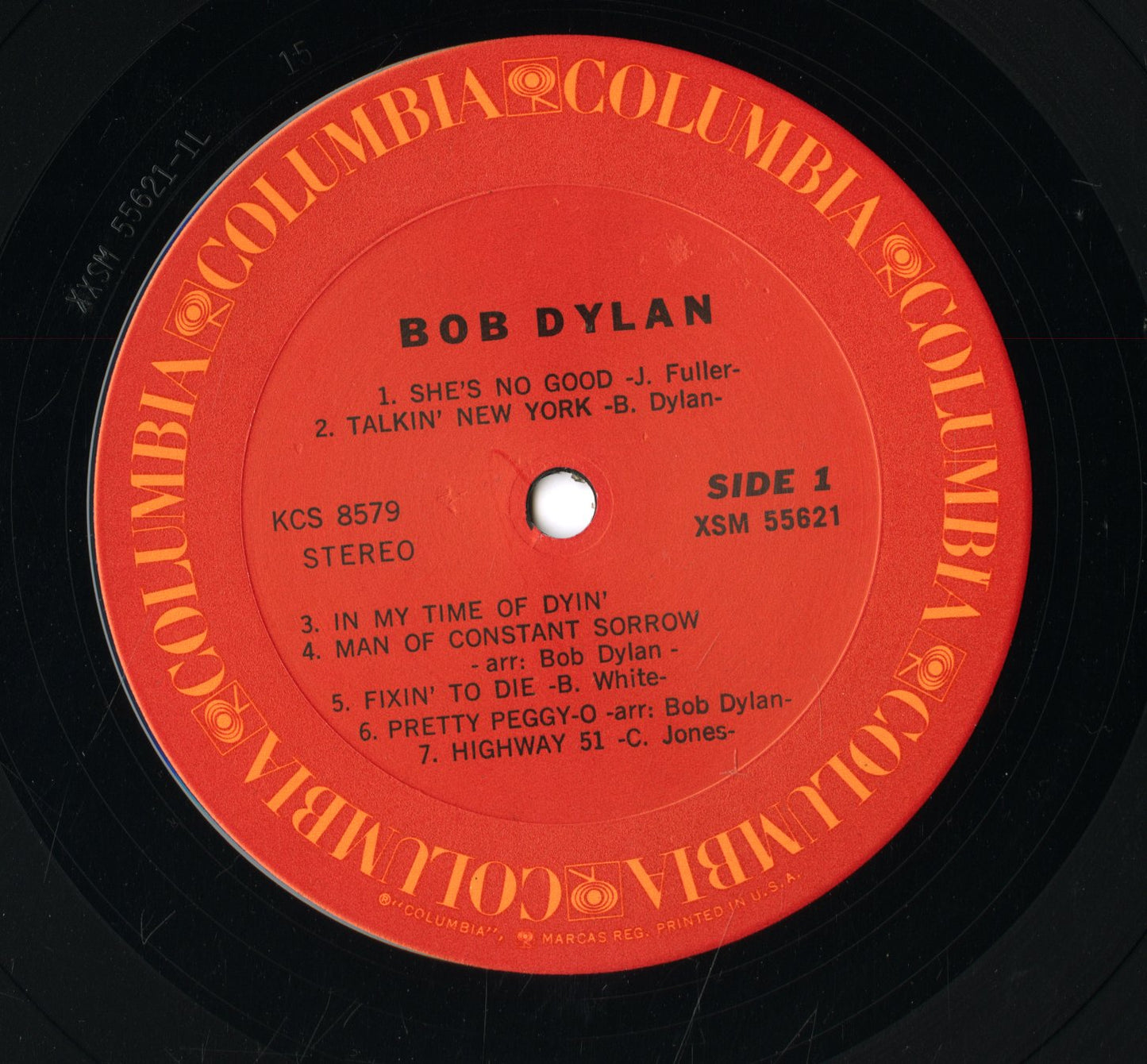 Bob Dylan / ボブ・ディラン / Bob Dylan (1962) (KCS 8579)