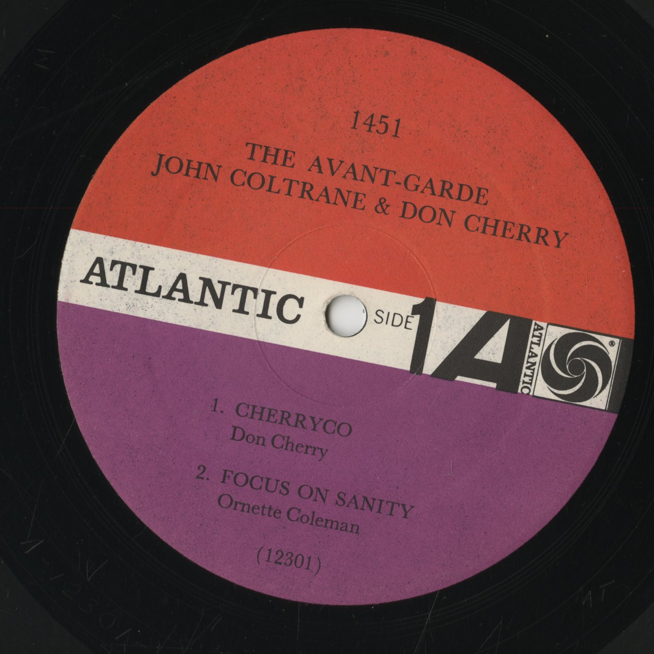 John Coltrane - Don Cherry / ジョン・コルトレーン ドン・チェリー / The Avant-Garde (1451) MONO盤