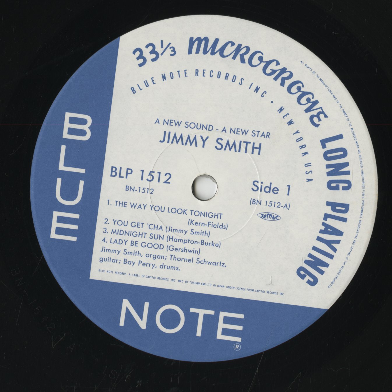 Jimmy Smith / ジミー・スミス / A New Star - A New Sound (BN 1512)