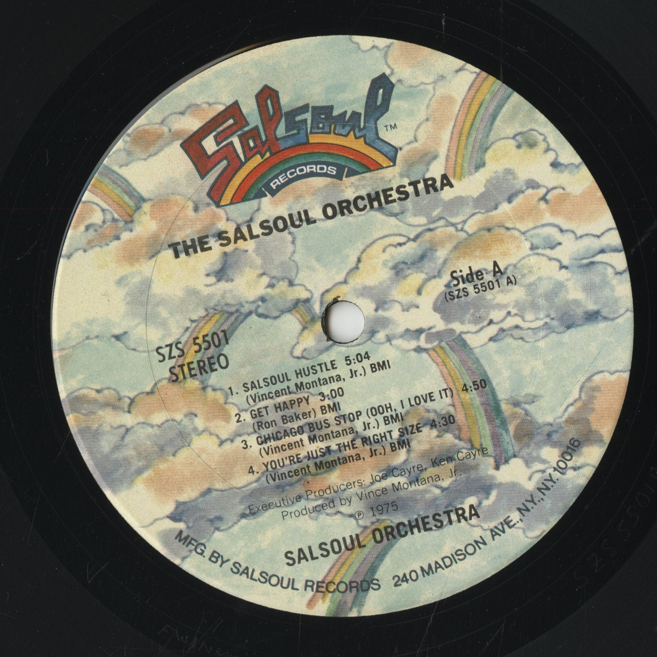 The Salsoul Orchestra / サルソウル・オーケストラ / The Salsoul Orchestra (1975) (SZS 5501)