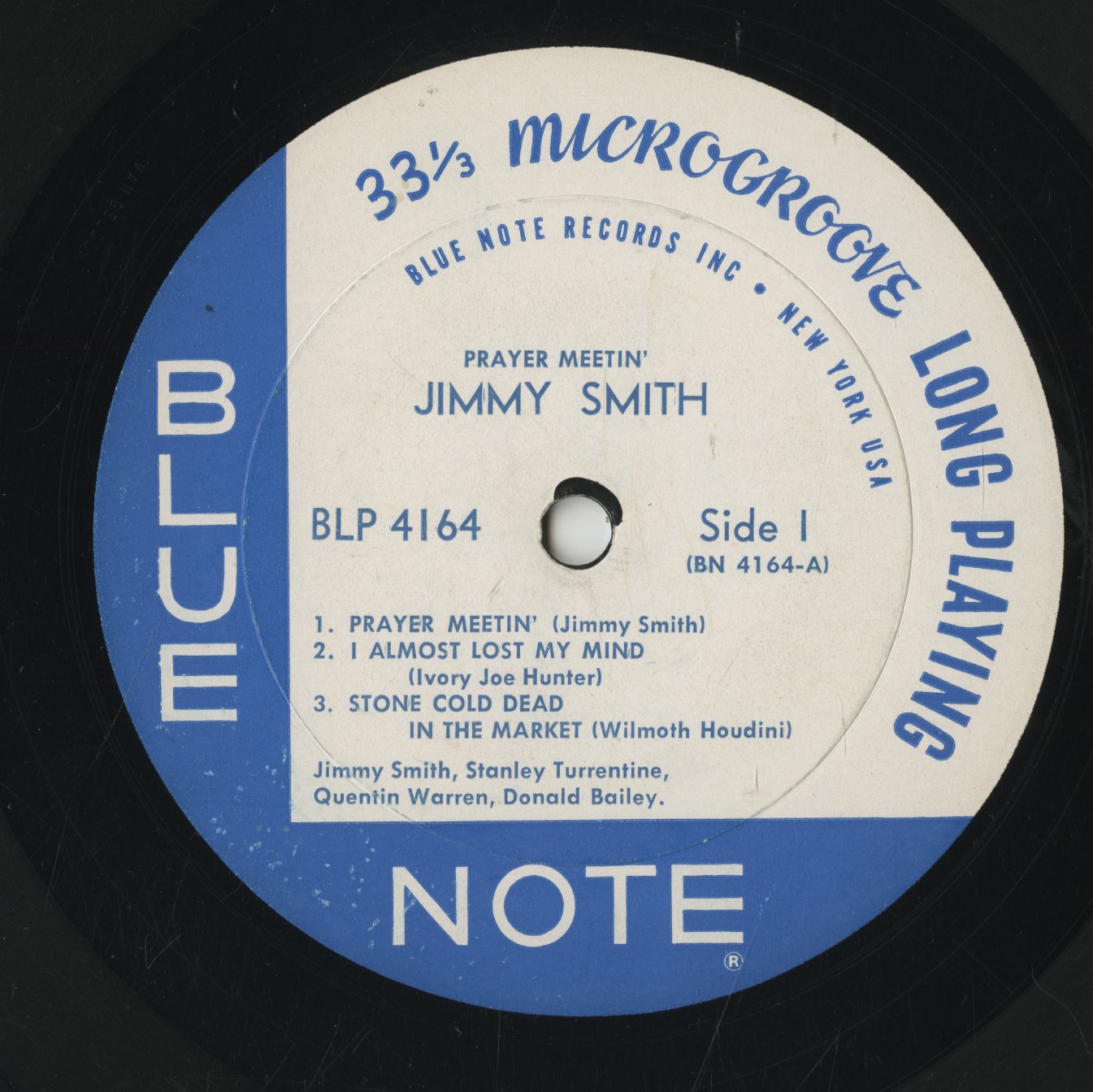 Jimmy Smith / ジミー・スミス / Prayer Meetin’ (BLP 4146)