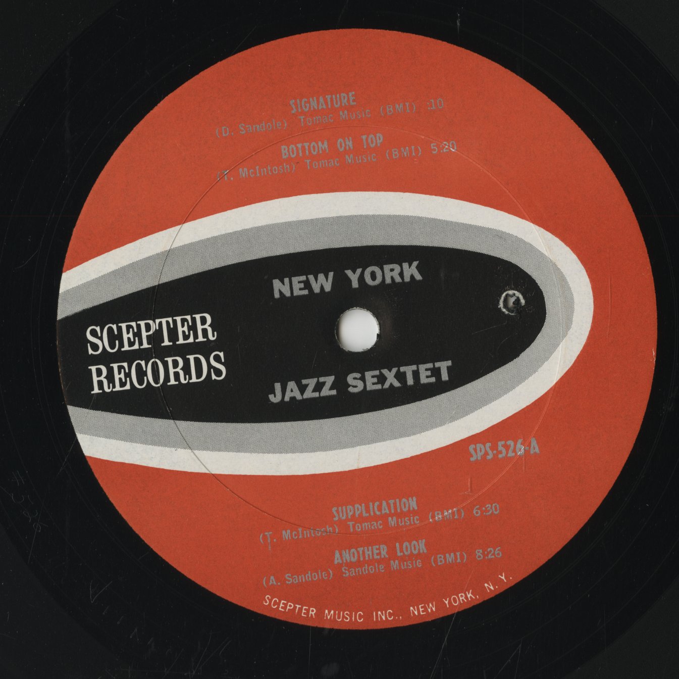 New York Jazz Sextet / ニューヨーク・ジャズ・セクステット / New York Jazz Sextet (SLP 526)