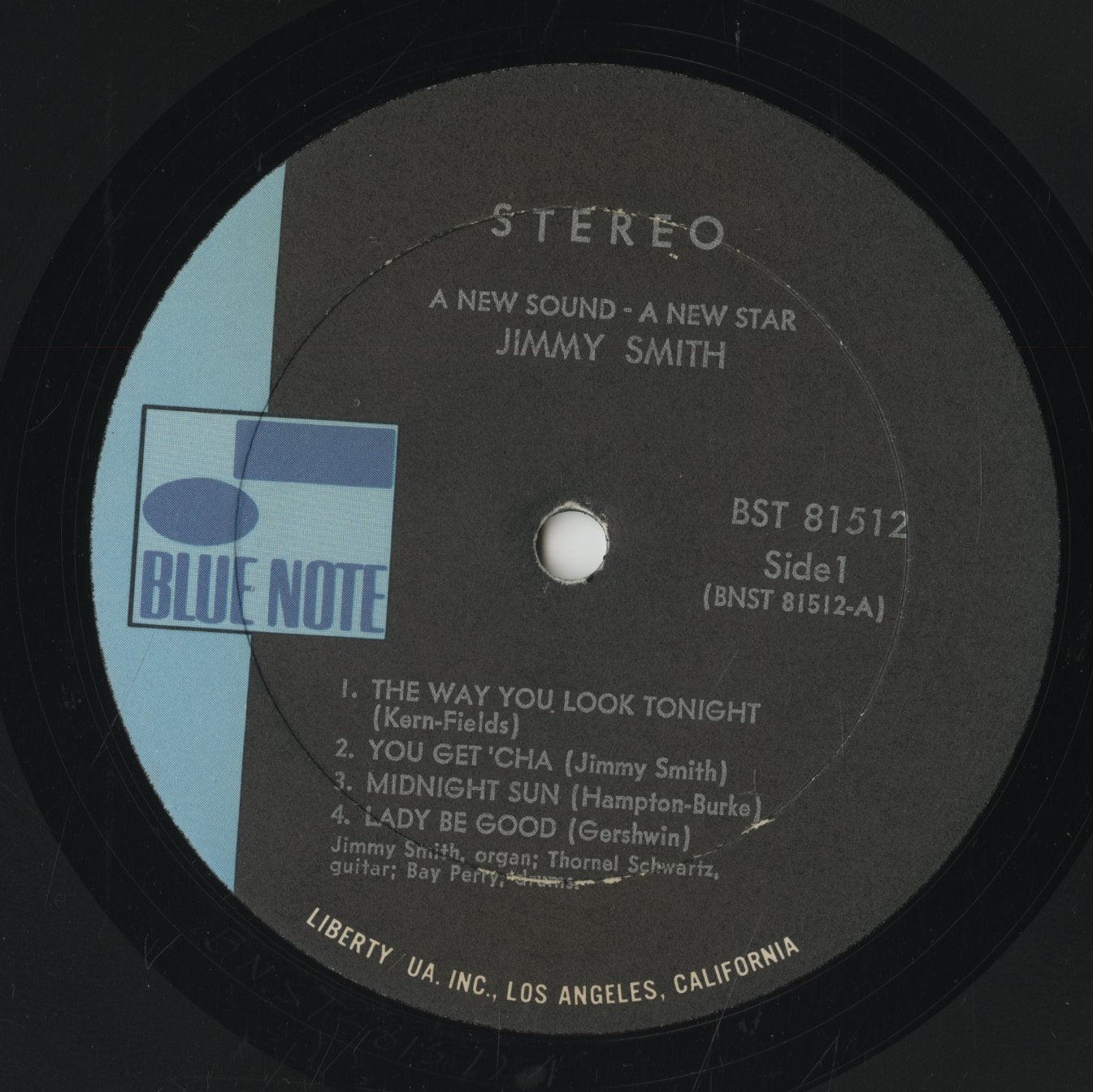Jimmy Smith / ジミー・スミス / A New Star - A New Sound (BST 81512)