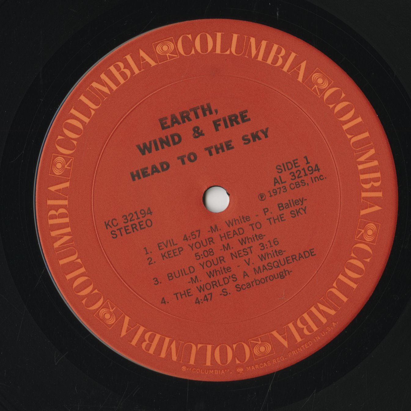 Earth Wind & Fire / アース ウィンド&ファイア / Head To The Sky (KC32194)