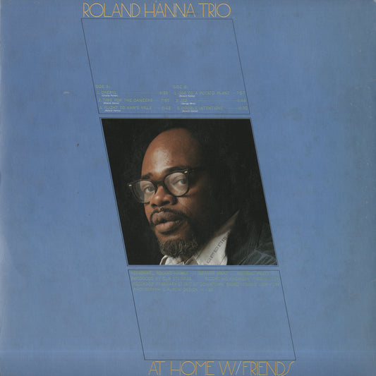 Roland Hanna Trio / ローランド・ハナ / At Home With Friends (ULS-1669-G)