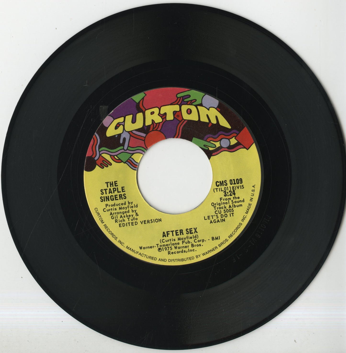 The Staple Singers / ステイプル・シンガーズ / Let's Do It Again / After Sex -7 (CMS 0109)