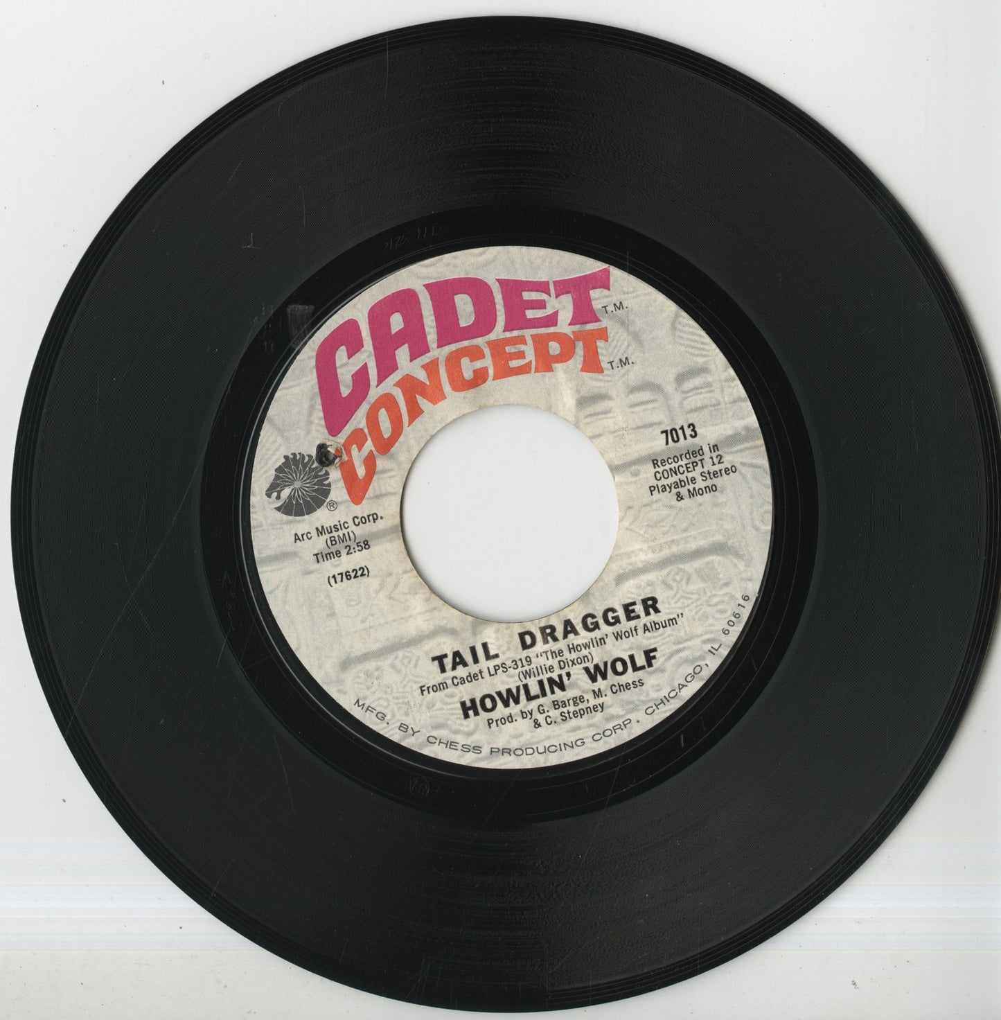 Howlin' Wolf / ハウリン・ウルフ / Evil / Tail Dragger -7 (7013)