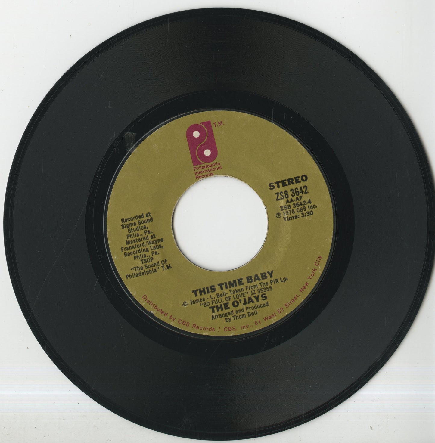 The O'jays / オージェイズ / Use Ta Be My Girl -7 (ZS8 3642)