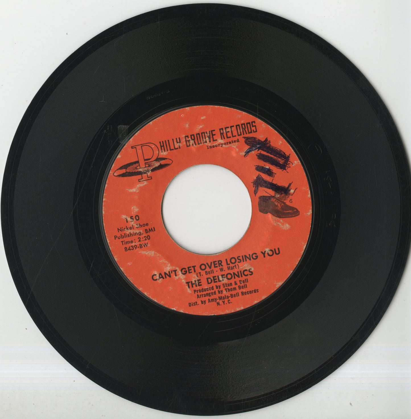 The Delfonics / デルフォニックス / La La Means I Love You / Can't Get Over Losing You -7 (150)