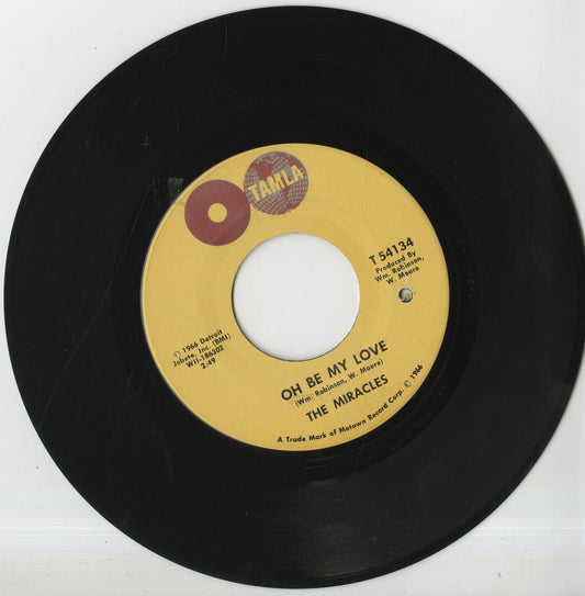 The Miracles / ミラクルズ / Whole Lot Of Shakin' In My Heart (Since I Met You) / Oh Be My Love -7 (T 54134)
