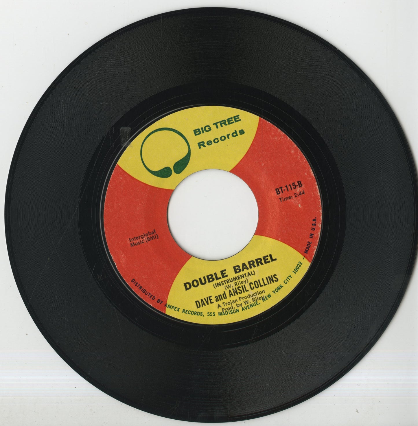 Dave and Ansil Collins / デイヴ&アンセル・コリンズ / Double Barrell -7 (BT-115)