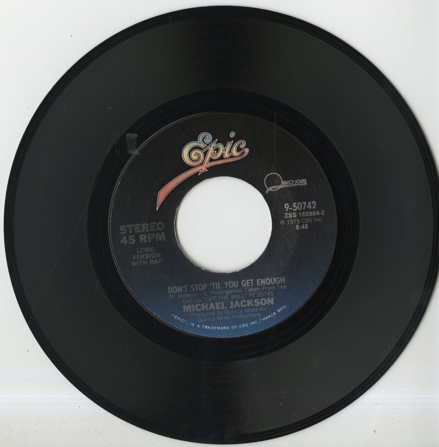 Michael Jackson / マイケル・ジャクソン / I Can't Help It / Don't Stop Till You Get Enough -7 ( 9-50742 )