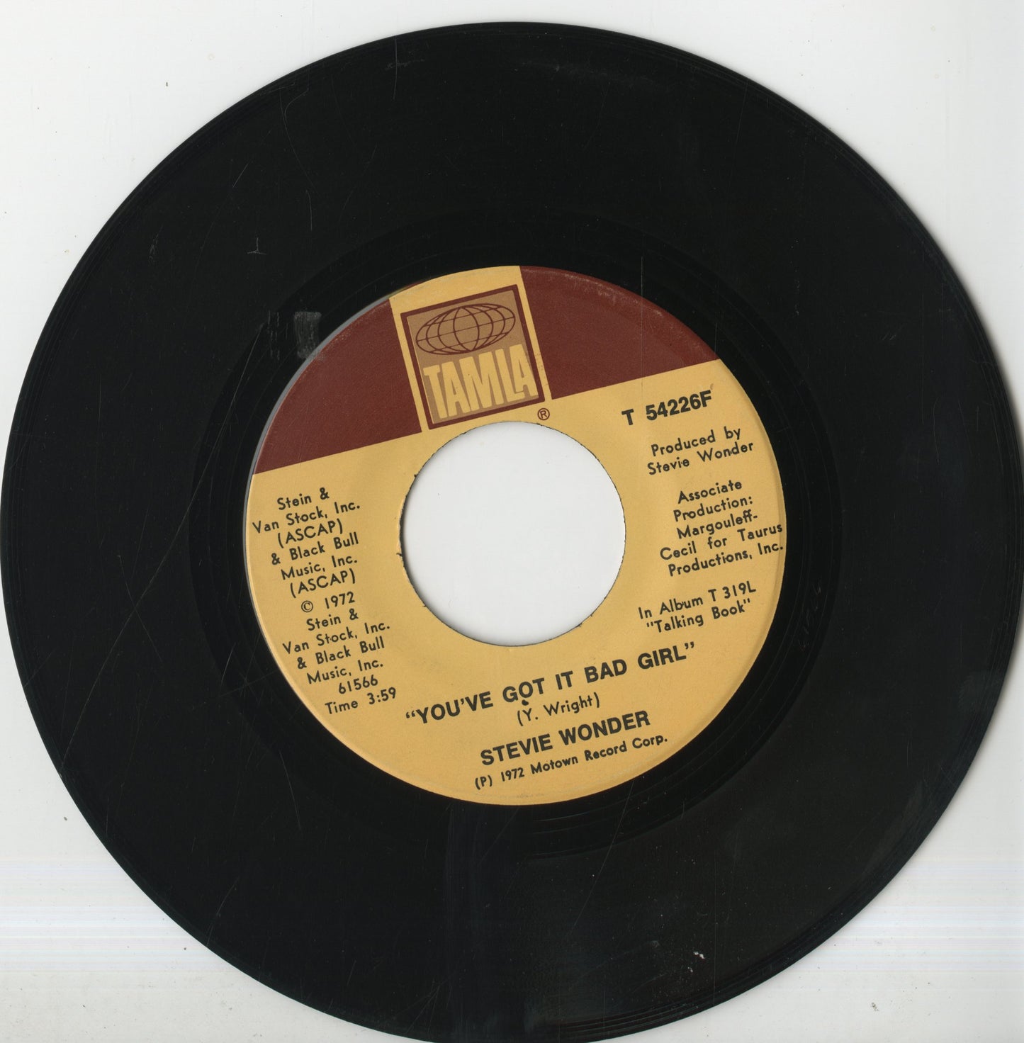 Stevie Wonder / スティーヴィ・ワンダー / Superstition / You've Got It Bad Girl -7 (T 54226F)