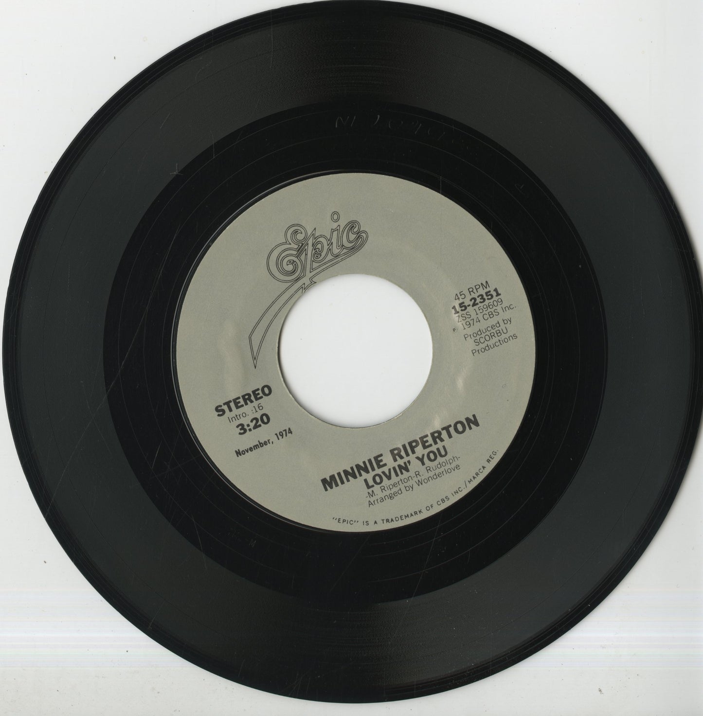 Minnie Riperton / ミニー・リパートン / Inside My Love / Lovin’ You -7 (15-2351)