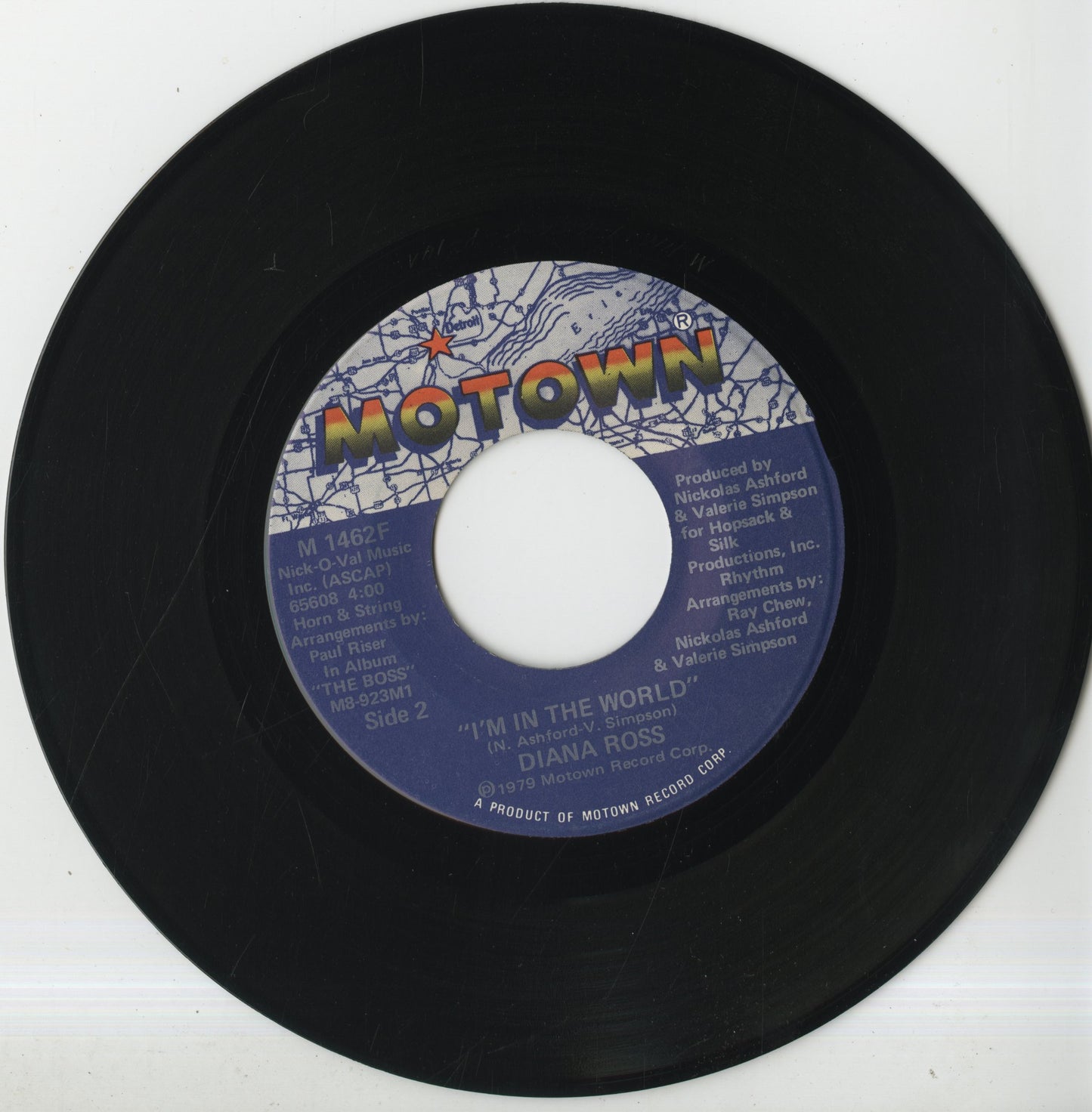 Diana Ross / ダイアナ・ロス / The Boss -7 (M 1462F)