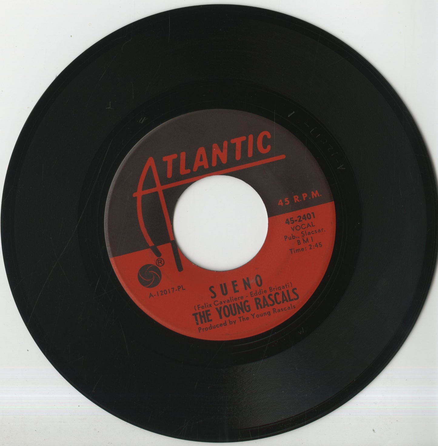 The Young Rascals / ヤング・ラスカルズ / Groovin' / Sueno-7 (45-2401)