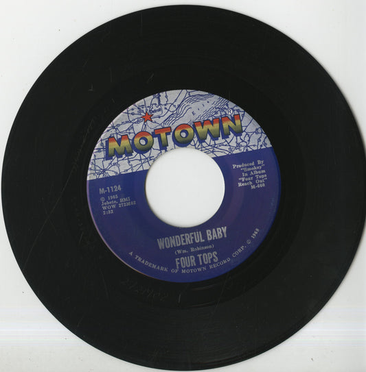 Four Tops / フォー・トップス / If I Were A Carpenter / Wonderful Baby -7 (M-1124)
