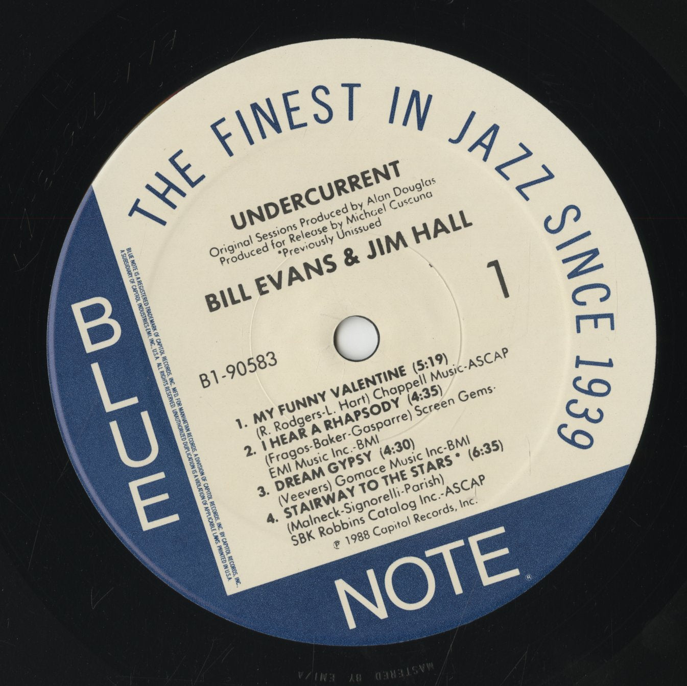Bill Evans - Jim Hall / ビル・エヴァンス ジム・ホール / Undercurrent (B1-90583)
