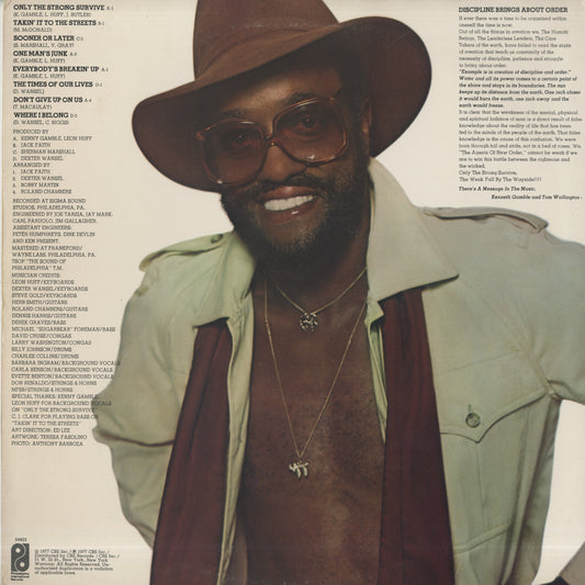 Billy Paul / ビリー・ポール / Only The Strong Survive (PZ 34923)