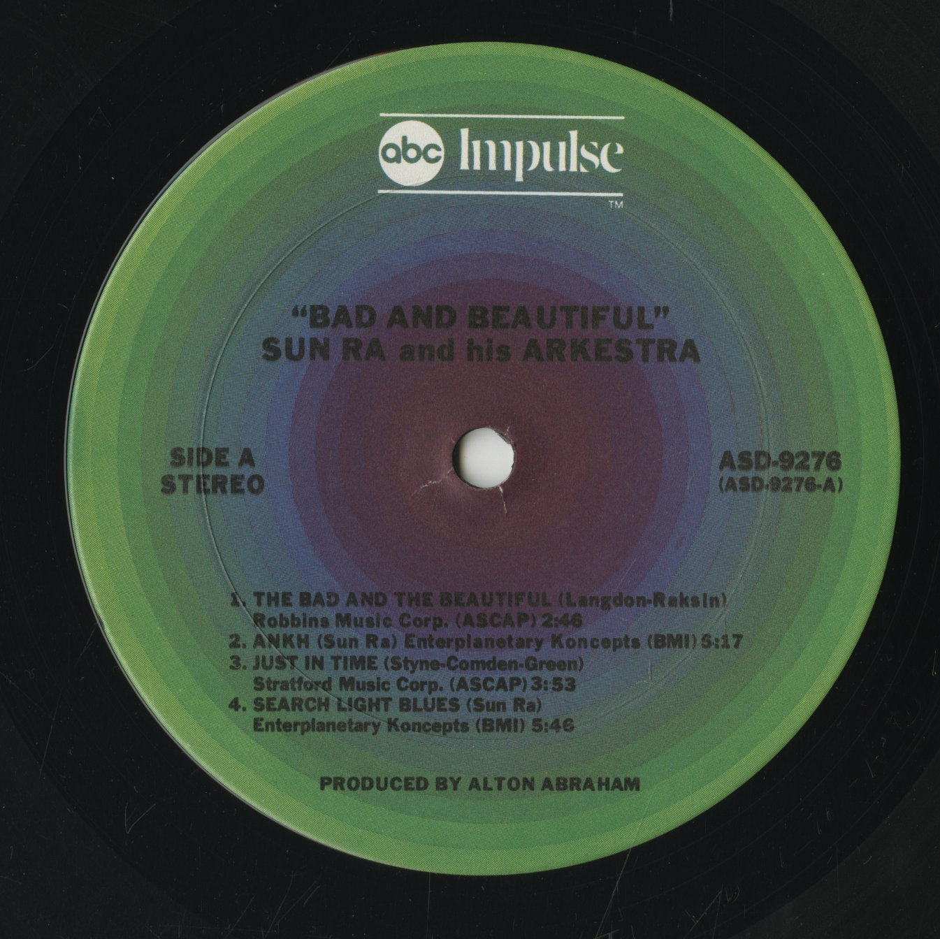 Sun Ra / サン・ラ / Bad & Beautiful (ASD-9276)