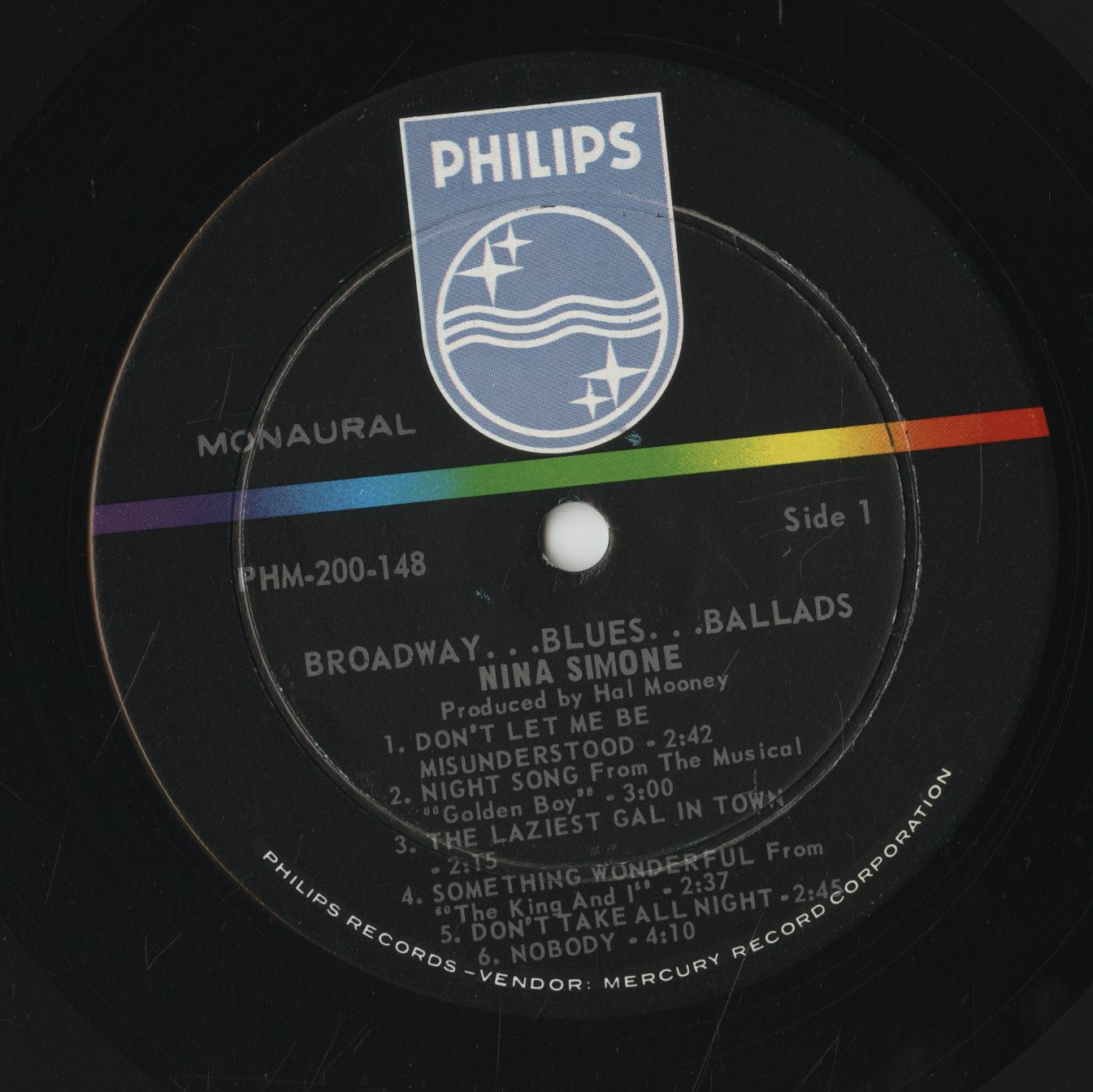 Nina Simone / ニナ・シモン / Broadway Blues Ballads (PHM 200-148)