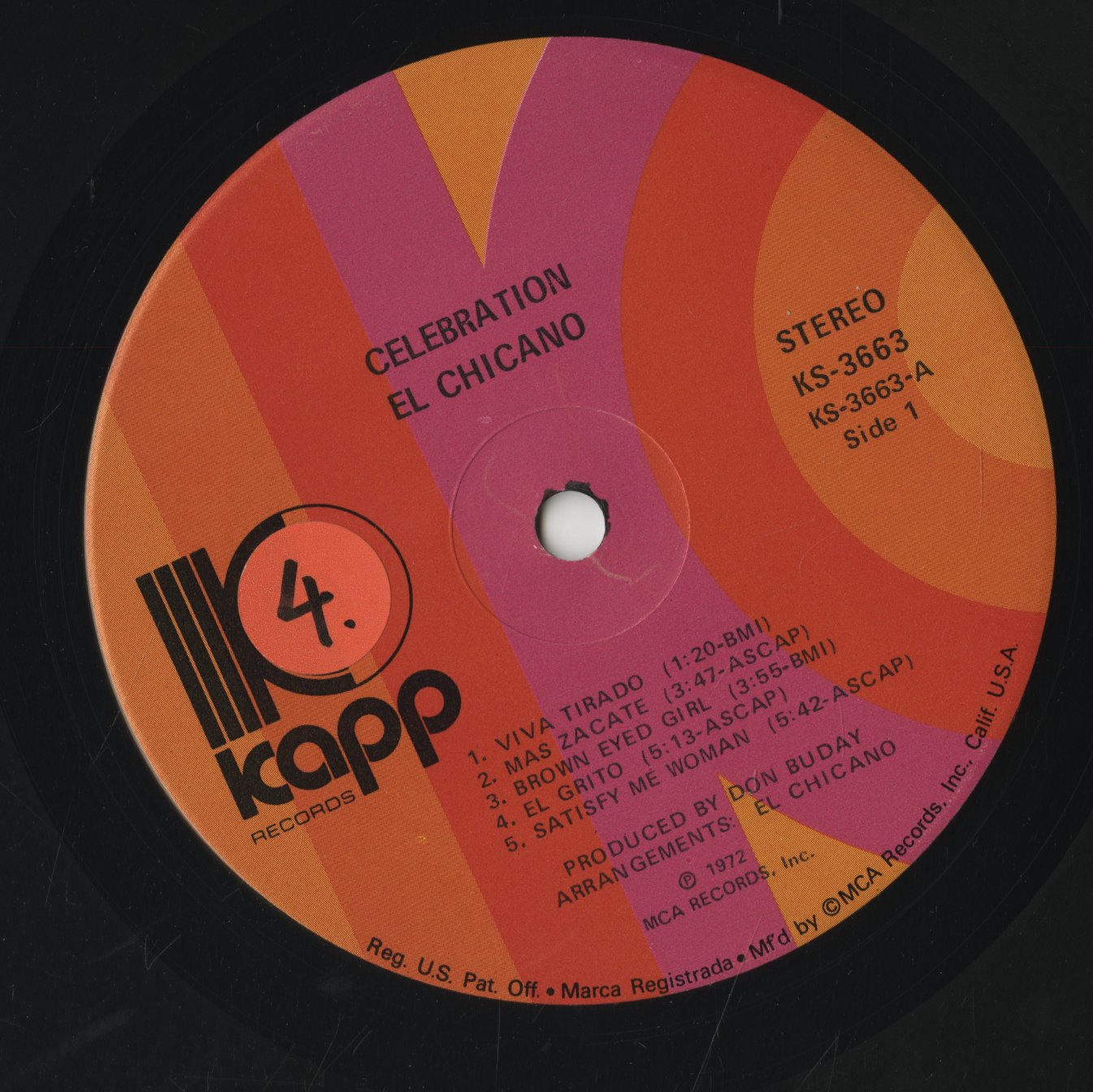 El Chicano / エル・チカーノ / Celebration (KS-3663)