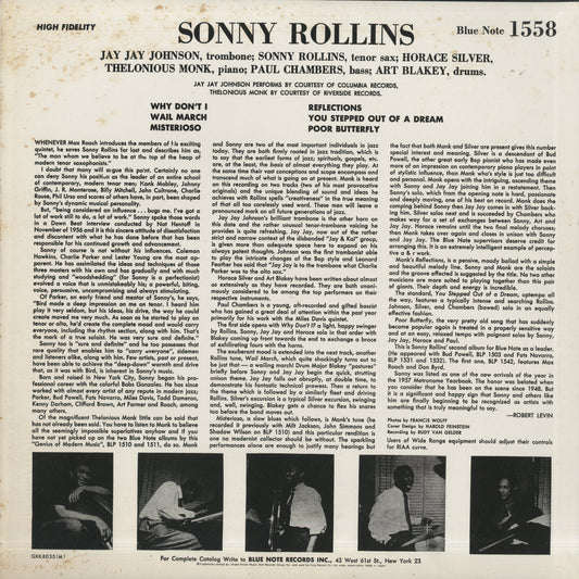 Sonny Rollins / ソニー・ロリンズ / Volume 2 (GXK 8035 (M))