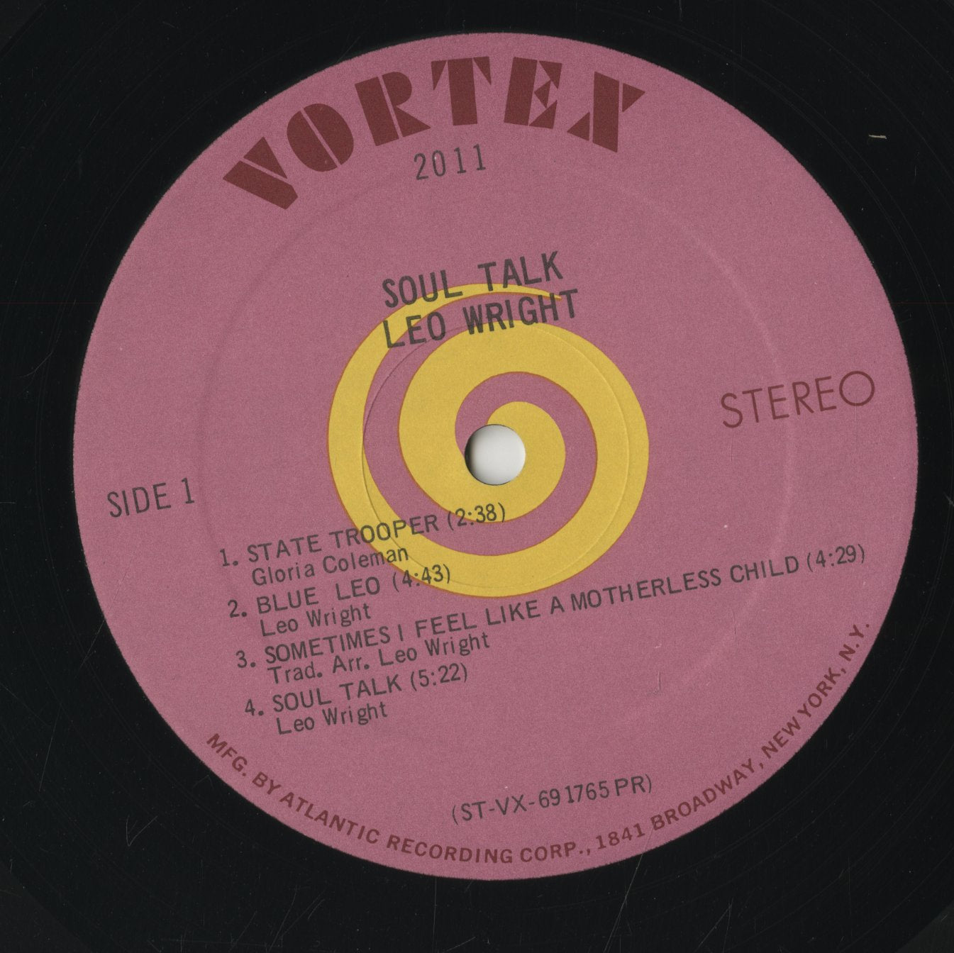 Leo Wright / レオ・ライト / Soul Talk (2011)