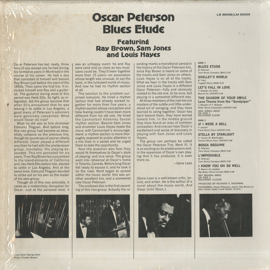 Oscar Peterson / オスカー・ピーターソン / Blues Etude (LS-86039)