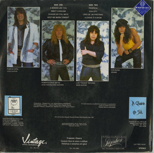 A Chave De Sol / The Key (RBR160 87) VOXMUSIC WEBSHOP