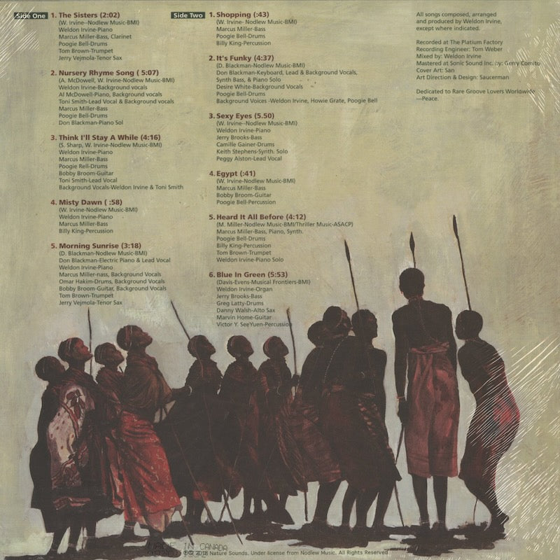Weldon Irvine / ウェルドン・アーヴィン / The Sisters (NSD808) US盤リイシュー