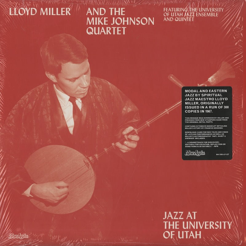 Lloyd Miller / ロイド・ミラー / Jazz At The University Of Utah (NA5168LP)