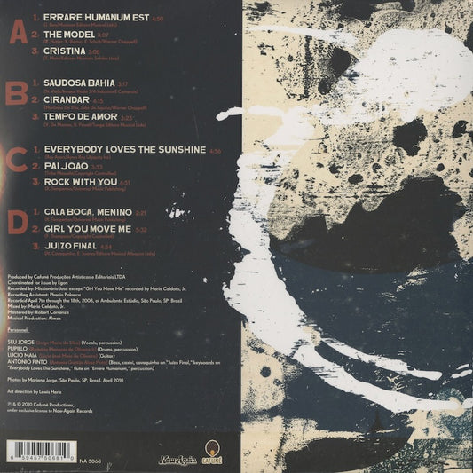 Seu Jorge and Almaz / セウ・ジョルジ / Seu Jorge and Almaz-2LP (NA5068)