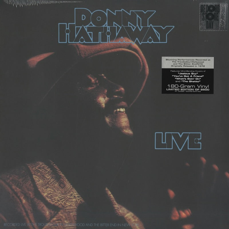 Donny Hathaway / ダニー・ハサウェイ / Live - RSD 2021 180g Vinyl 