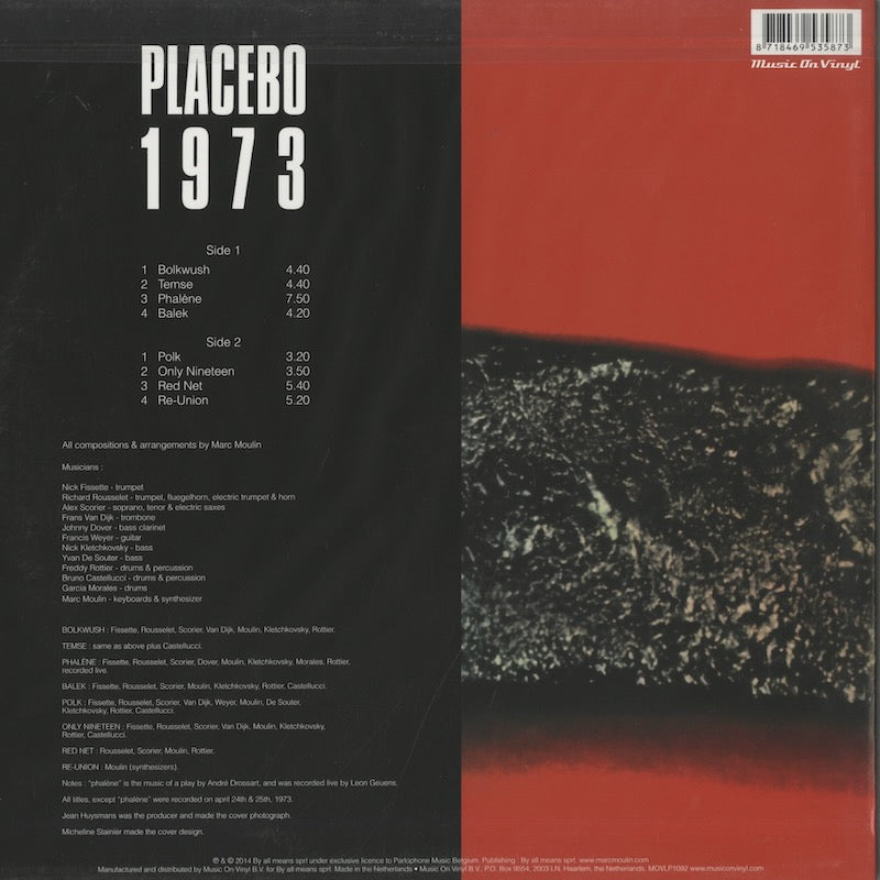 Placebo / プラシーボ / 1973 - 180g Audiophile vinyl pressing (MOVLP1092)