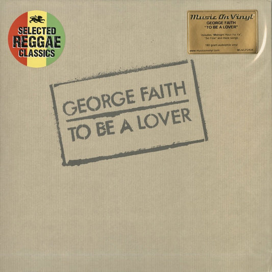 George Faith / ジョージ・フェイス / To Be A Lover - 180g Audiophile vinyl pressing (MOVLP2404)