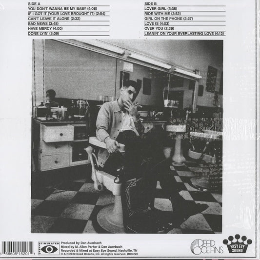 Aaron Frazer - Introducing (DOC220LP) 2021 US Easy Eye Sound|新品LP back