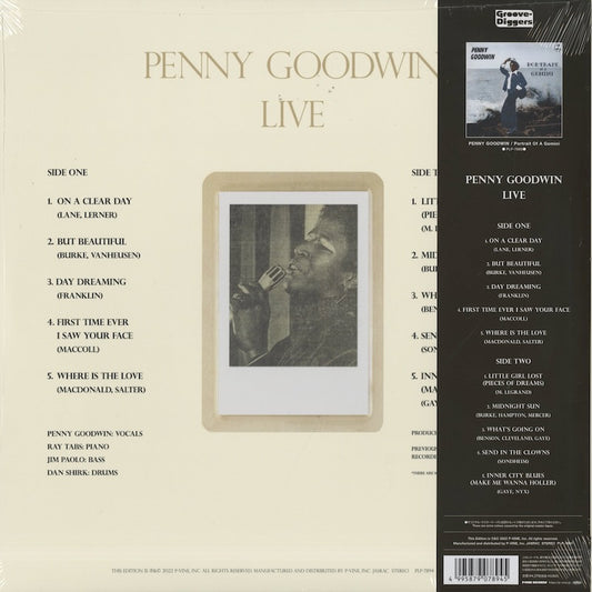 Penny Goodwin / ペニー・グッドウィン / Live (PLP 7894)