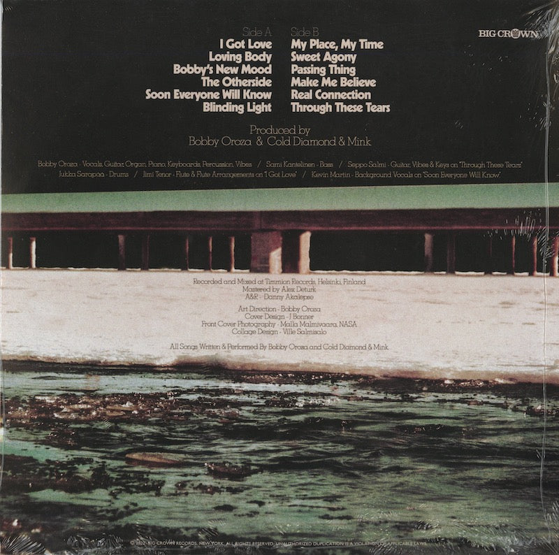 Bobby Oroza / ボビー・オロザ / Get On The Otherside (Neon Orange Vinyl) (BC-103 LP)